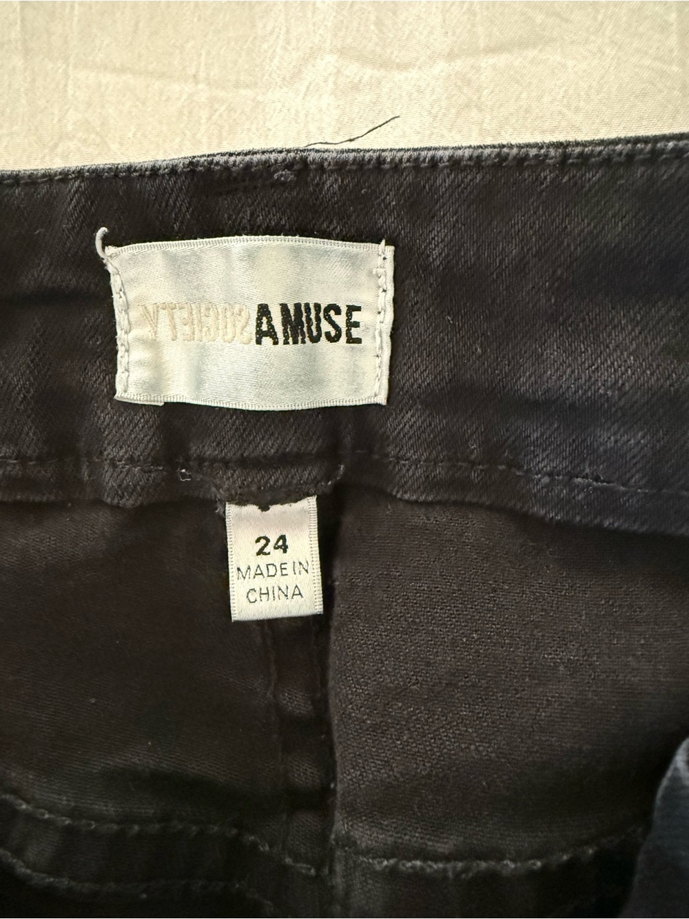 Amuse Society Women's Skinny Jeans in Black